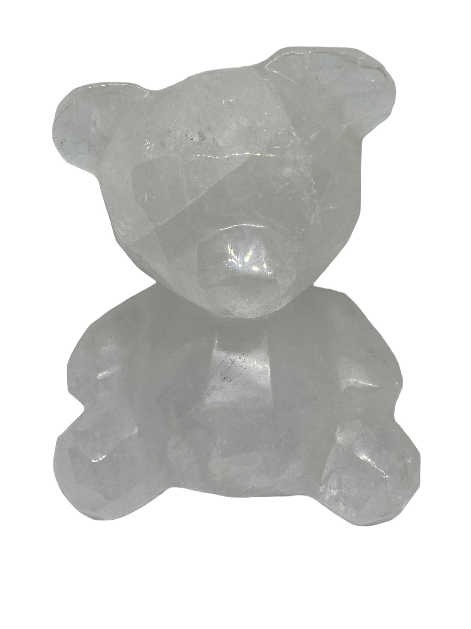 Clear Quartz Bear (large)