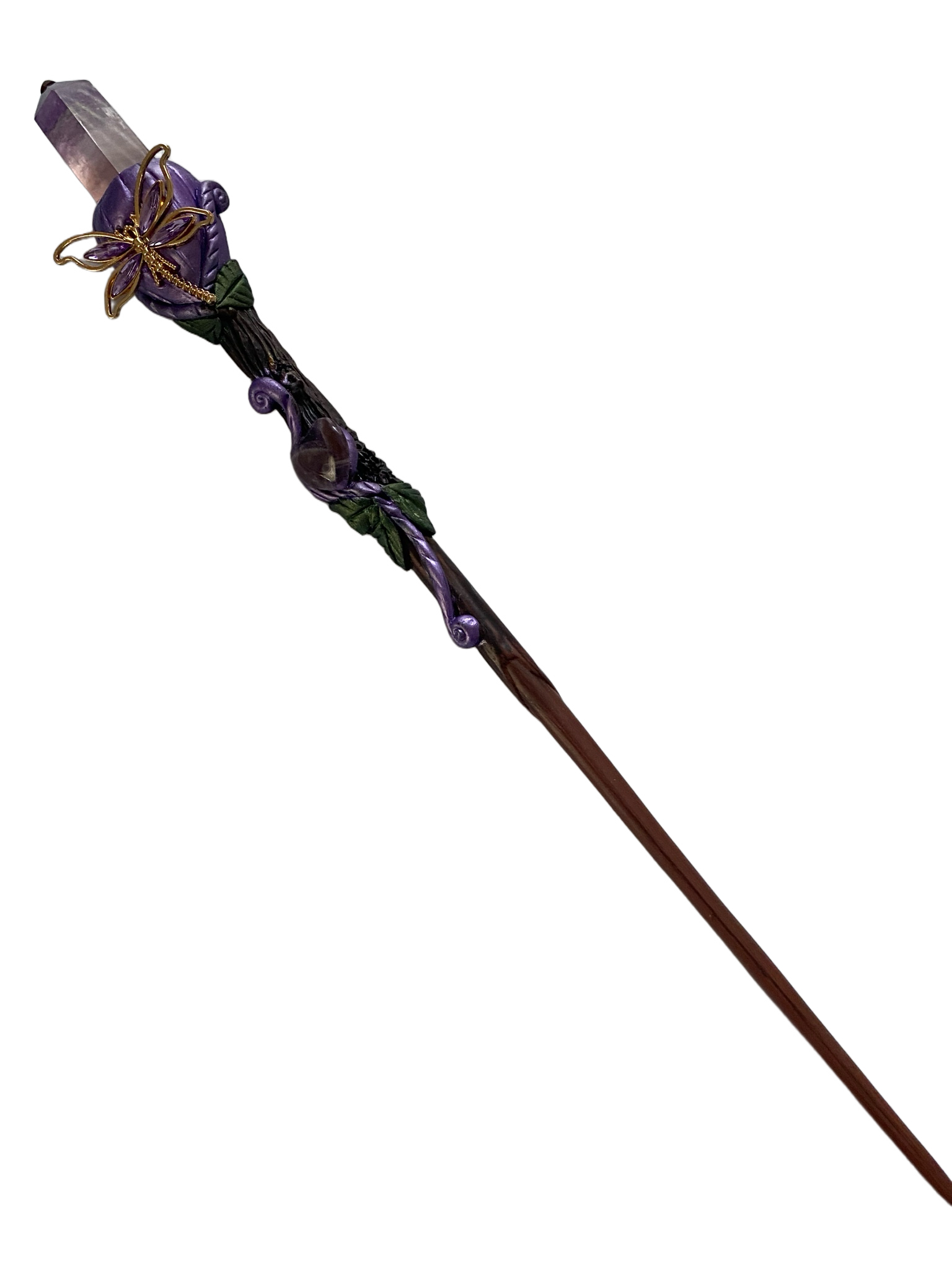 Fluorite wand