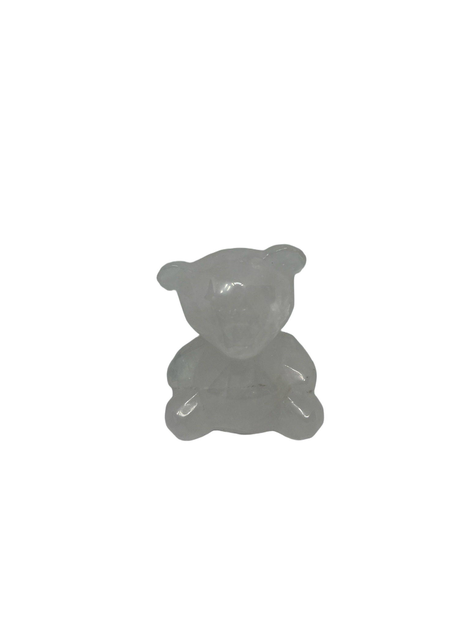Clear Quartz Bear (small)