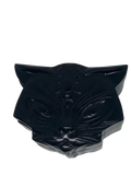 Black Obsidian Cat Trinket Holder