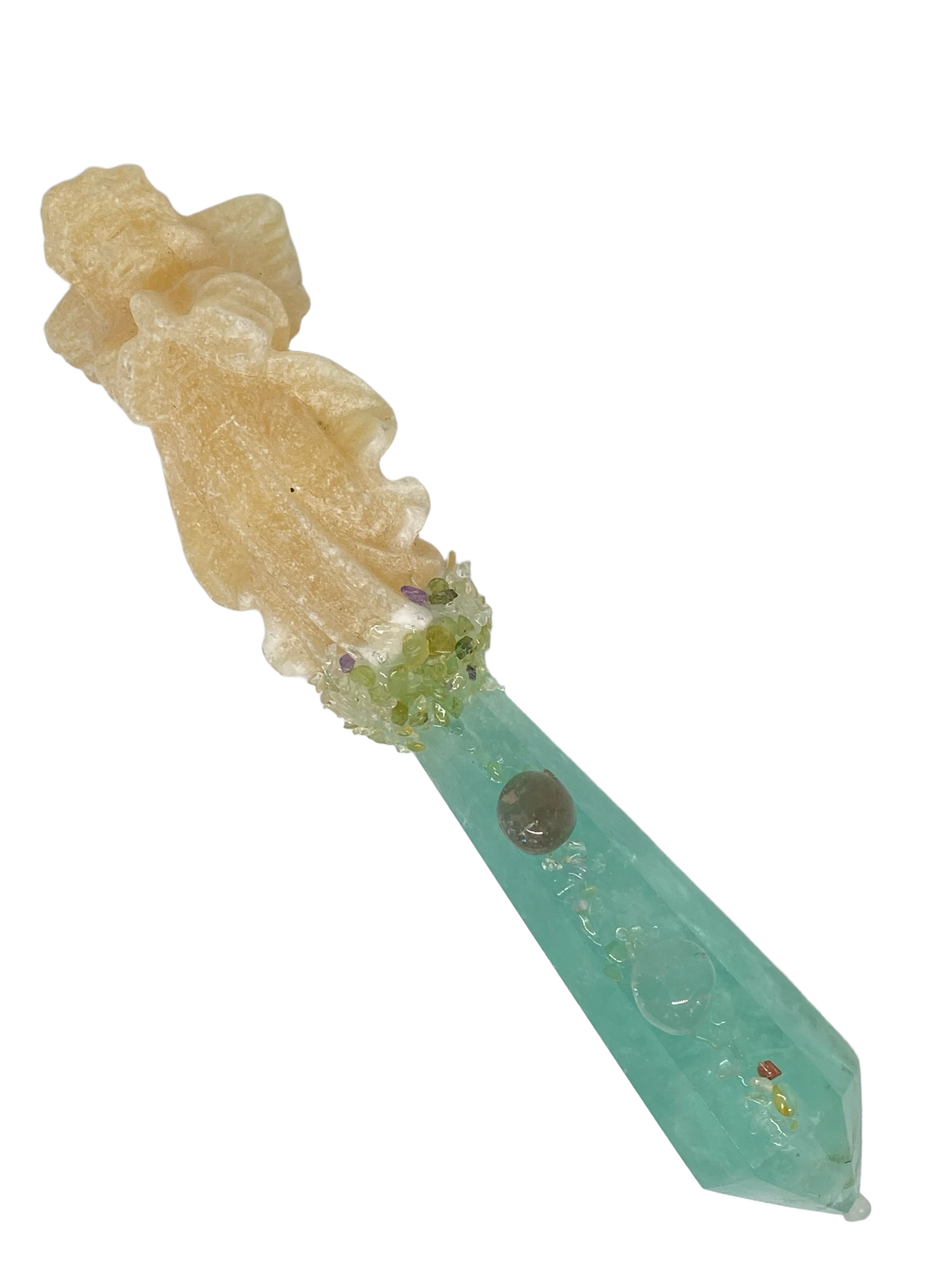 Fluorite wand