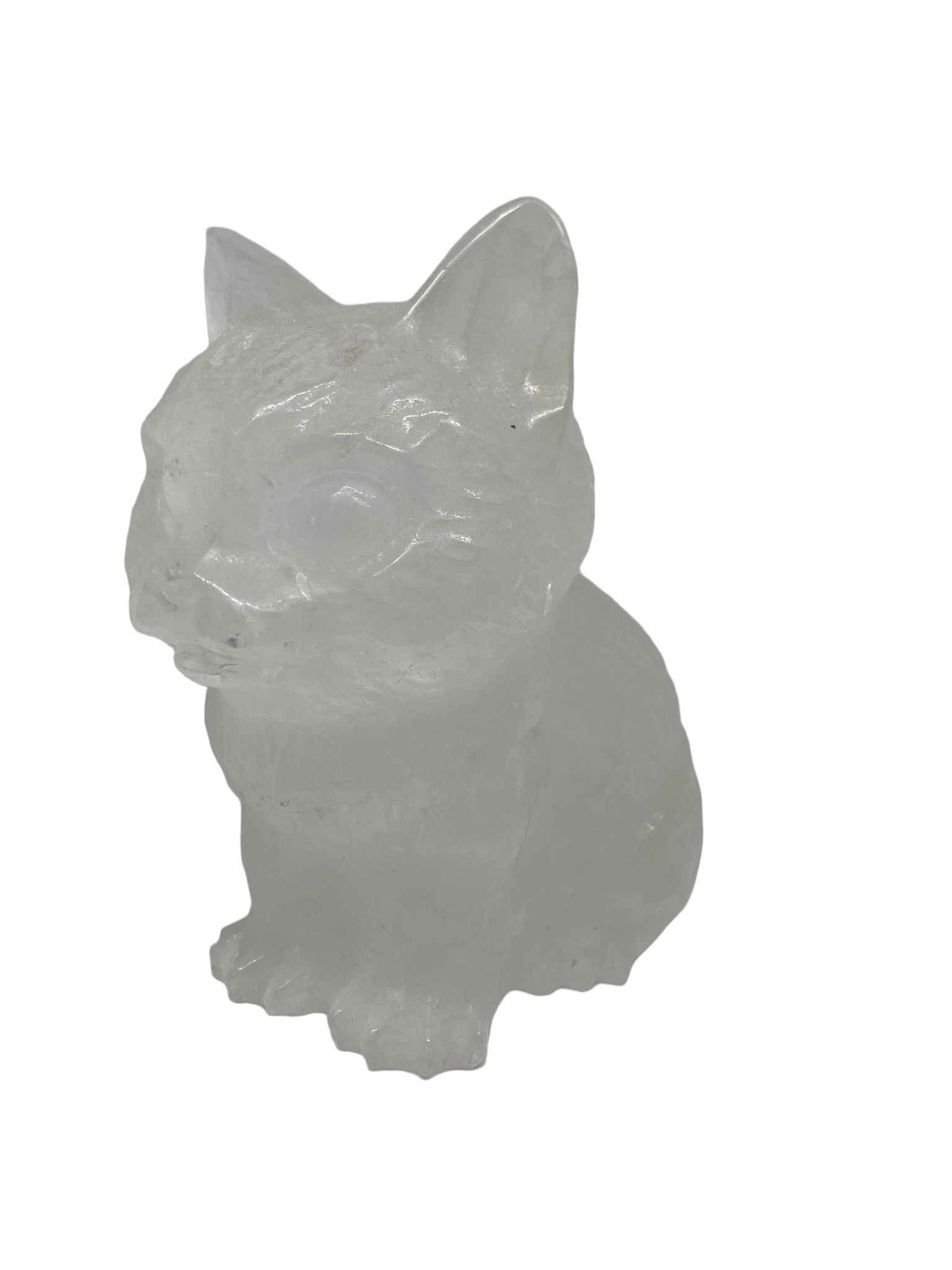 Clear Quartz Cat (large)